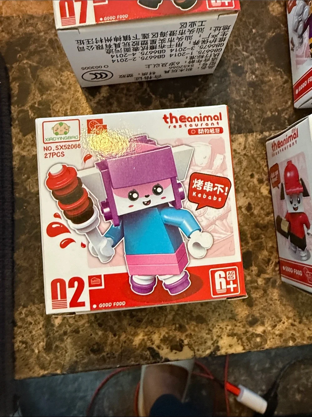 The Animal Restaurant Blind Box White and Red Packaging $9.00 per single box
